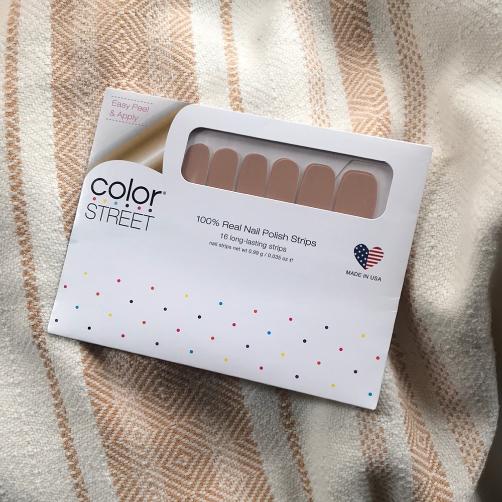 Color Street Giza Sands 100% Real Nail Polish Strips- New in Sealed Packaging